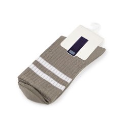 Bavlněné ponožky unisex, barva 9 (vel. 39-43) šedá prachová