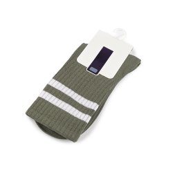 Bavlněné ponožky unisex, barva 12 (vel. 39-43) zelená