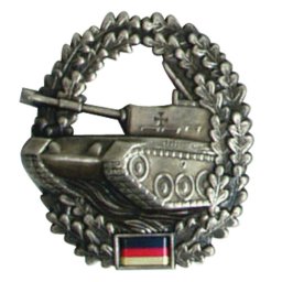 Bundeswehr odznak BW na baret Panzertruppe