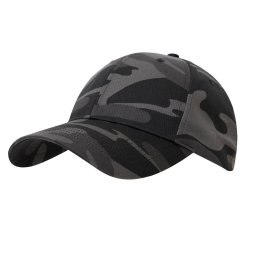 ROTHCO čepice baseball BLACK CAMO