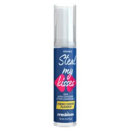 Crushious Steal My Kisses - ochucen lubrikan gel, energetick npoj (10 ml)