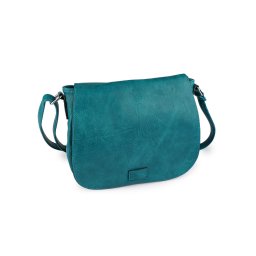 Kabelka crossbody 26x23 cm, barva 13 petrolejová
