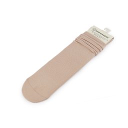 Dámské / dívčí bavlněné ponožky, barva 1 béžová světlá