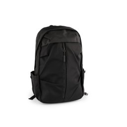 Cestovní batoh s USB portem 32x45 cm, barva černá
