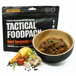 TACTICAL FOODPACK jídlo dehydrované hovězí ragú po burgundsku