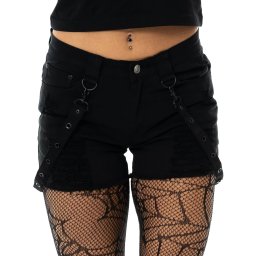 dámské kraťasy VIXXSIN - ALTHEA - BLACK - SH-ALTH-B