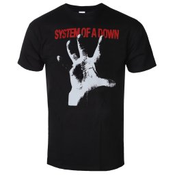 tričko pánské System Of A Down - Black - HYBRIS - WMX-1-SOAD005-H87-17-BK