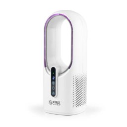 Bezlopatkový sloupový stolní ventilátor First Austria FA-5552-WI, LED osvětlení, USB-C
