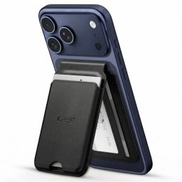 Tech-Protect MagWallet Stand MagSafe – držák na 4–5 karet se stojánkem a RFID - Černá
