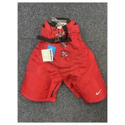 Dámské hokejové kalhoty NIKE BAUER Nexus Pro Womens Custom červená Women SR S = výška postavy 135-160cm, obdod v pase 61-69cm, hmotnost 41-54kg