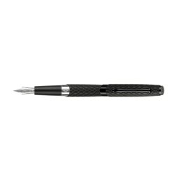 Diplomat D41401023 Cobra Guilloche Black plnicí pero - M (střední)