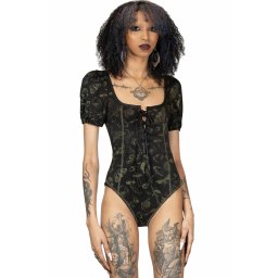 body dámské KILLSTAR - Xyleena - Black - KSRA008816