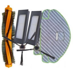 7ks Kartáče, HEPA filtry a mopy pro iROBOT Roomba Combo 111, 113, sada