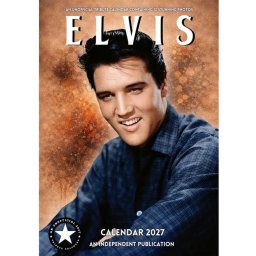 kalendář na rok 2027 ELVIS PRESLEY - DRM-008