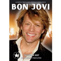 kalendář na rok 2027 BON JOVI - DRM-005