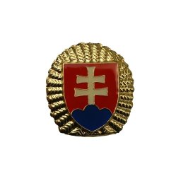 Odznak SLOVENSKO čepicový ZLATÝ