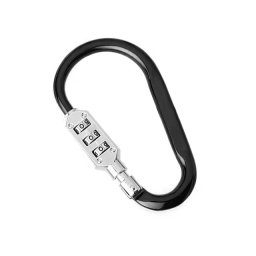 Gaira® Kódový zámek Karabina ZK22, Barva černá