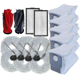 19ks HEPA filtry, kartáče, mopy a sáčky pro ROBOROCK QRevo Curv 2 Pro/ProX, Edge 2, Saros 20/10R
