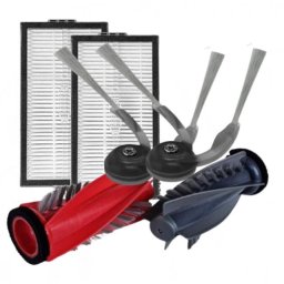 6ks HEPA filtry a kartáče pro ROBOROCK Saros 10R/20/Sonic, QRevo Curv2 Pro, Edge 2 Pro