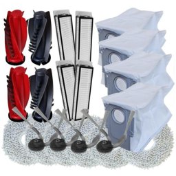22ks HEPA filtry, kartáče, mopy a sáčky pro ROBOROCK QRevo Curv, Edge, 5AE, 5A1