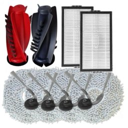12ks Kartáče, mopy a HEPA filtry pro ROBOROCK QRevo Curv2 Pro/ProX, Edge 2, Saros 20/10R