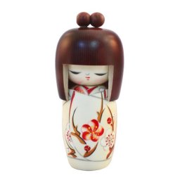 Japonská panenka Kokeshi Harunoyume 15,5 cm