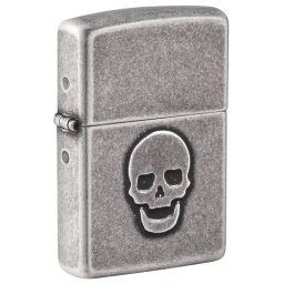 zapalovač ZIPPO - Stamped Skull - 27172