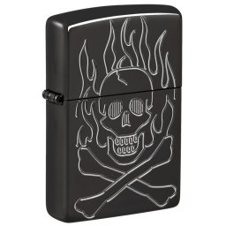 zapalovač ZIPPO - Armor® - Flaming Skull Design - 66115