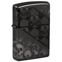 zapalovač ZIPPO - Skull - Collage Design - 66098