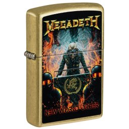 zapalovač ZIPPO - Megadeth - New World Order Design - 23084