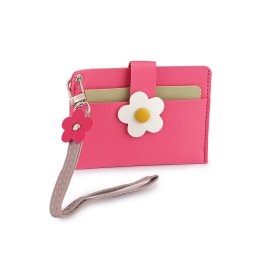 Dětské pouzdro na karty a bankovky 10,5x7,5 cm, barva 4 pink