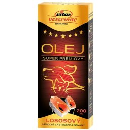 Vitar lososový olej 200 ml