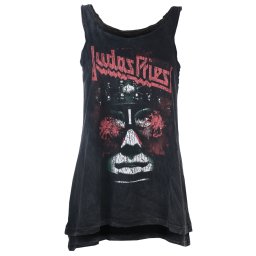 dámské tílko Judas Priest - Street Firepower - washed černé - METALSHOP ORIGINALS - 23288