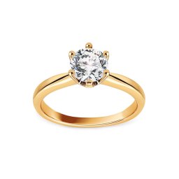 Diamantový zásnubní prsten Represent s lab-grown diamantem 1,00 ct, žluté zlato 14K BSLG010