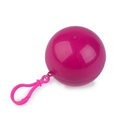 Pláštěnka jednorázová v kouli s karabinou, barva 6 pink