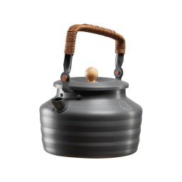 NORDISK konvička 1,3 l hliník a dřevo ŠEDÁ
