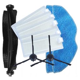 10ks HEPA filtry, kartáče, mopy pro ROWENTA X-Plorer S65, S70+, S75s, S135, S140, S275, S280 a další sada
