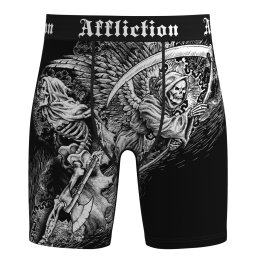 pánské boxerky AFFLICTION - MORTAL VEIL - černé - A29886-BK