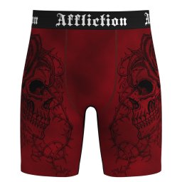 pánské boxerky AFFLICTION - FORGOTTEN - červené - A29885-RD