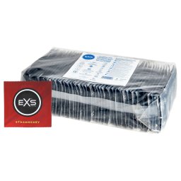 EXS Strawberry - kondomy s jahodovou pchut (100 ks)