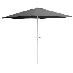 Slunečník 230cm, s kličkou, ANTRACIT