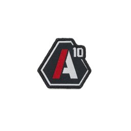 A10 EQUIPMENT nášivka A10 velcro BÍLÁ