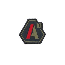 A10 EQUIPMENT nášivka A10 velcro ZELENÁ