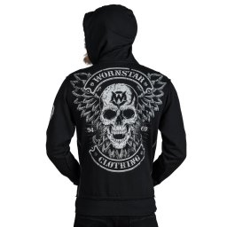 mikina pánská WORNSTAR - Vengeance - Black - WSHZ-VENG