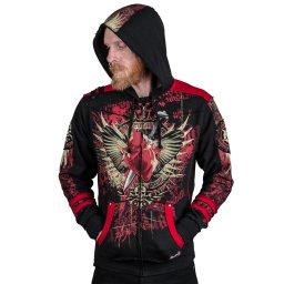 unisex mikina WORNSTAR - Revenge - Black - WSHZ-REVG