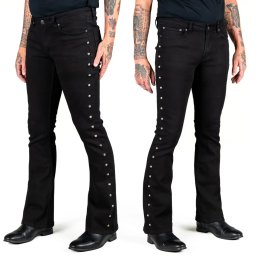 kalhoty pánské (jeans) WORNSTAR - Gauntlet - Black - WSGP-GLT