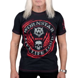 pánské tričko WORNSTAR - Magna Vita - černé - WSTM-MAGNA