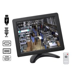 LCD monitor 8" s externí BNC vstup + HDMI/VGA/AV/USB