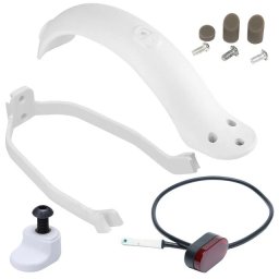 Zadní blatník s LED světlem Xiaomi Mi Electric Scooter 2/Pro - Bílý