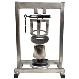 Stroj pro montáž 8,5 a 10" bezdušových plných pneumatik na ráfek